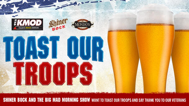 KMOD & The BMMS Toast Our Troops