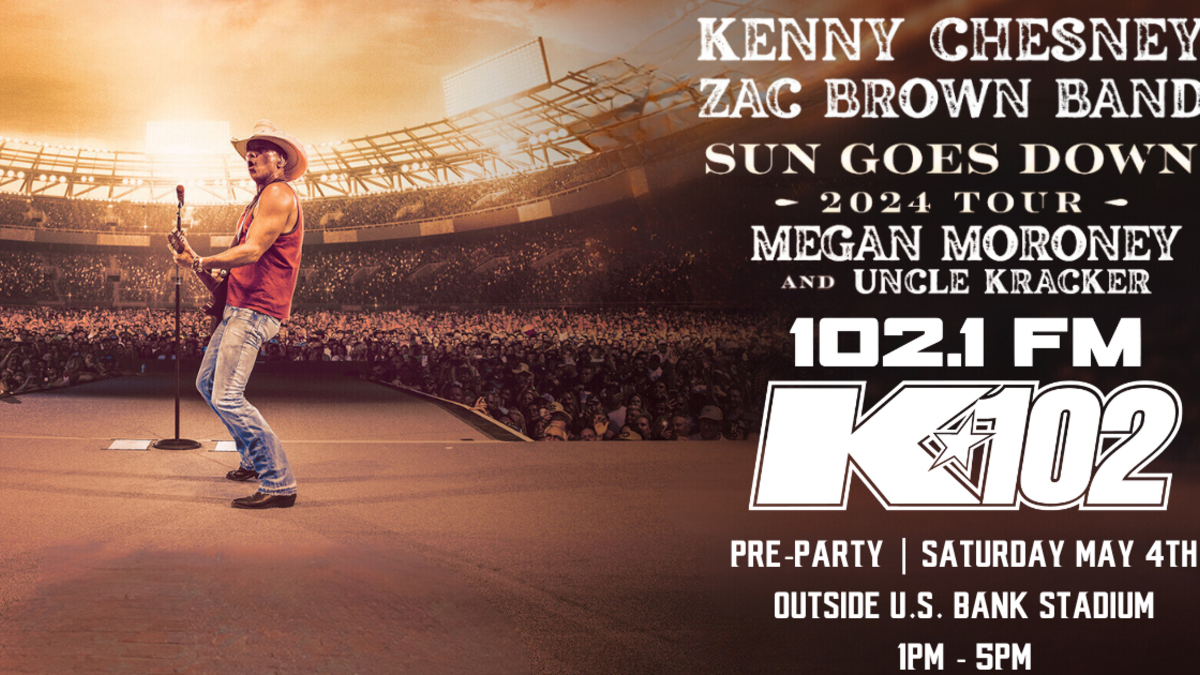 Kenny Chesney Pre-Party | K102 | May 4th, 2024 | U.S. Bank Stadium