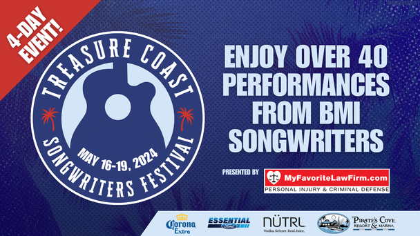 Join Us For Our Treasure Coast Songwriters Festival!