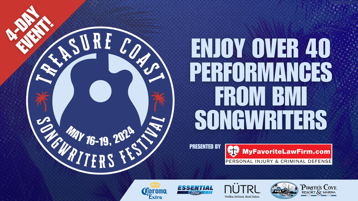 Treasure Coast Songwriters Festival WAVE 92.7