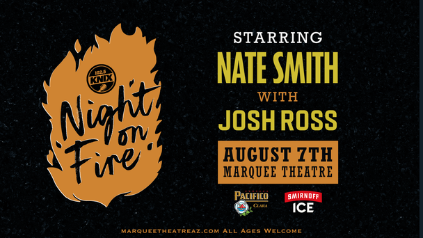 See ACM award winner Nate Smith in August at Marquee Theatre!