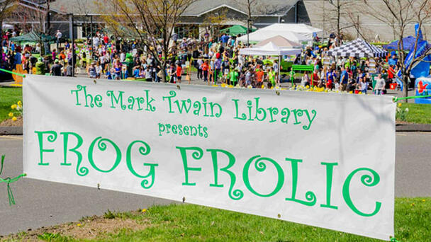 Mark Twain Library’s Frog Frolic Festival Takes Place On Saturday, May 4th