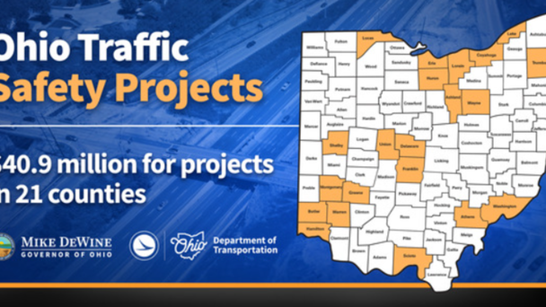 Ohio: $40 Million Announced for Traffic Safety Projects In 21 Counties