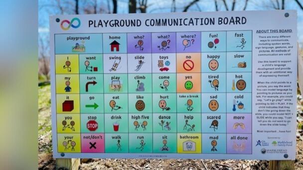 Marblehead Playgrounds Offer Kids New Communication Options 
