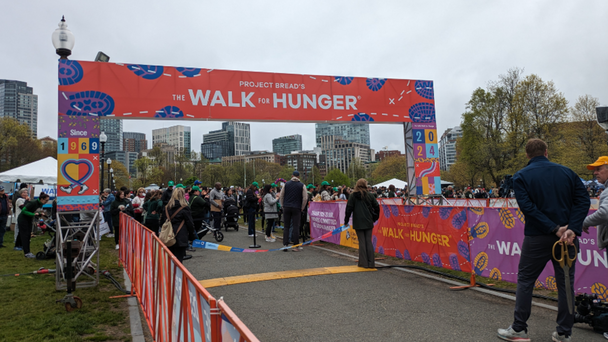 56th Annual Walk For Hunger Steps Off On Boston Common