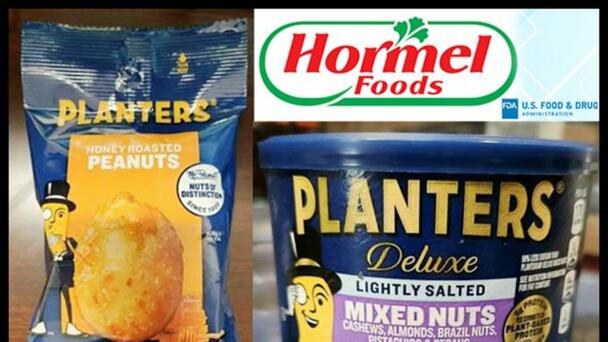 RECALL: Possible Contaminated Nuts