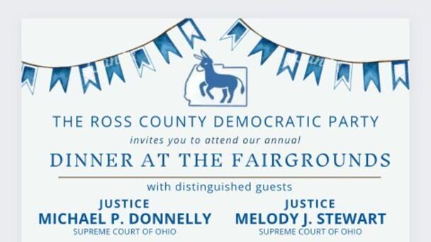 Ross County Democratic Party Spring Dinner at the Fairgrounds this Thursday