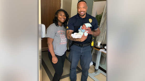 BRPD Officer Helps Deliver Baby In Car