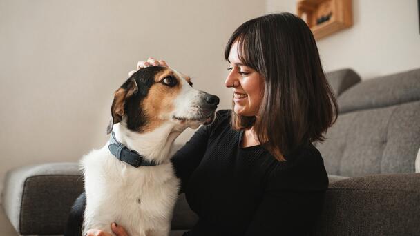 Woman Urged To Go See Her Doctor After Her Dog Starts Acting Weird Near Her