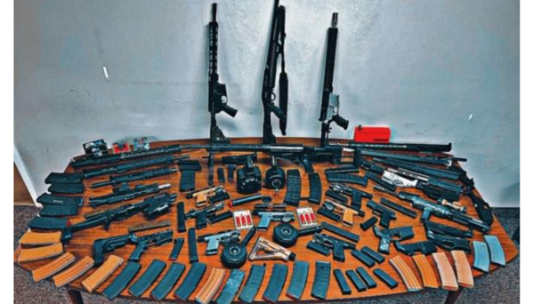 Cicero Man Caught With A Large Amount Of Illegal Guns and Ammo 