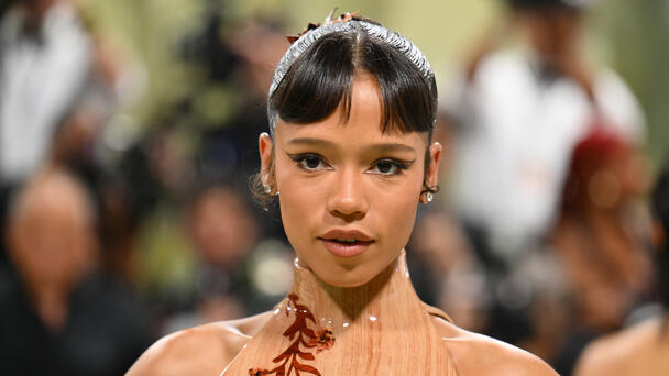 Taylor Russell Makes 2024 Met Gala Debut In Jaw-Dropping Look