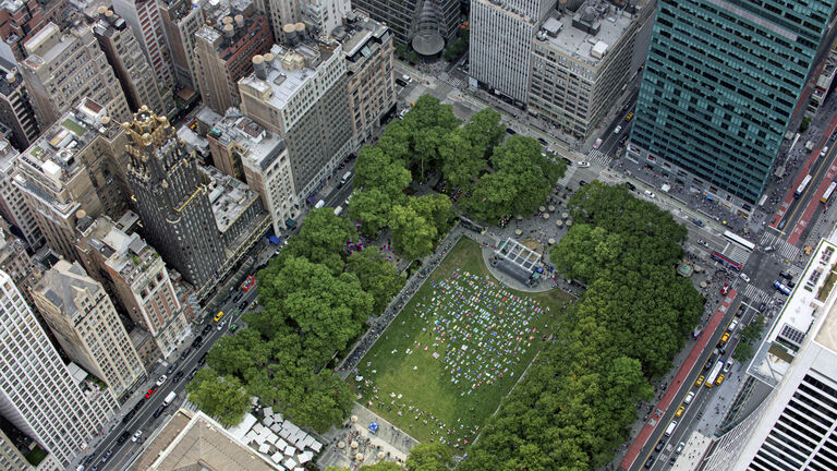 View of Bryant Park