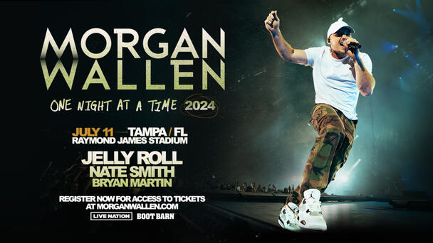 Enter To Win Morgan Wallen/Jelly Roll Tickets!