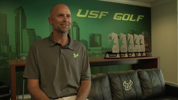 USF Golf Coach Steve Bradley Gives His Advice From The Tee Box To The Green