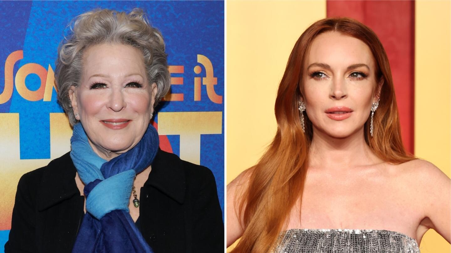 Why Bette Midler Regrets Not Suing Lindsay Lohan For Decades-Old Grievance