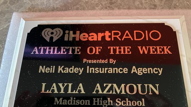 Madison's Layla Azmoun -"iHeart Radio Athlete of the Week"