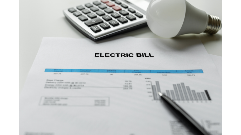 Electric bill charges paper