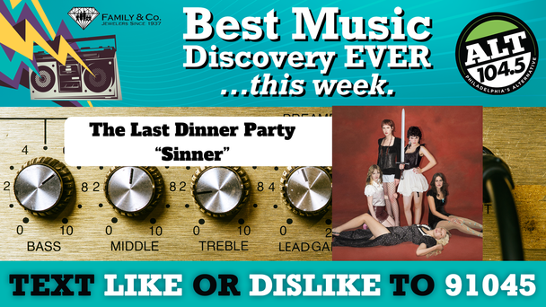 Best Music Discovery EVER...this week: The Last Dinner Party "Sinner"
