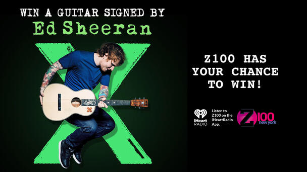 Win A Signed Ed Sheeran Guitar!