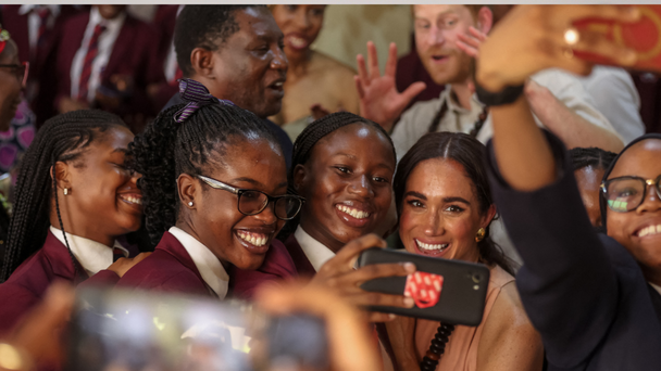 Meghan Markle Says 'I See Myself In All Of You' During 1st Trip To Nigeria