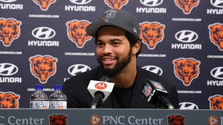 Chicago Bears Introduce Quarterback Caleb Williams And Wide Receiver Rome Odunze