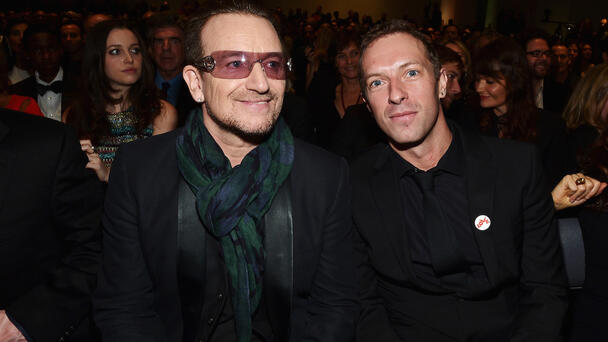 U2's Bono Declares 'Coldplay Are Not A Rock Band'