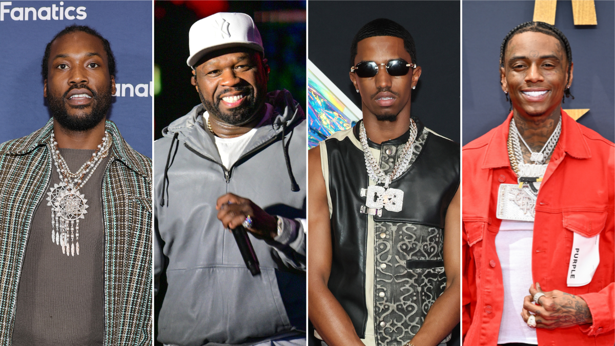 Meek Mill Fires Shots At 50 Cent Amid King Combs Diss, Soulja Boy Jumps In  | iHeart