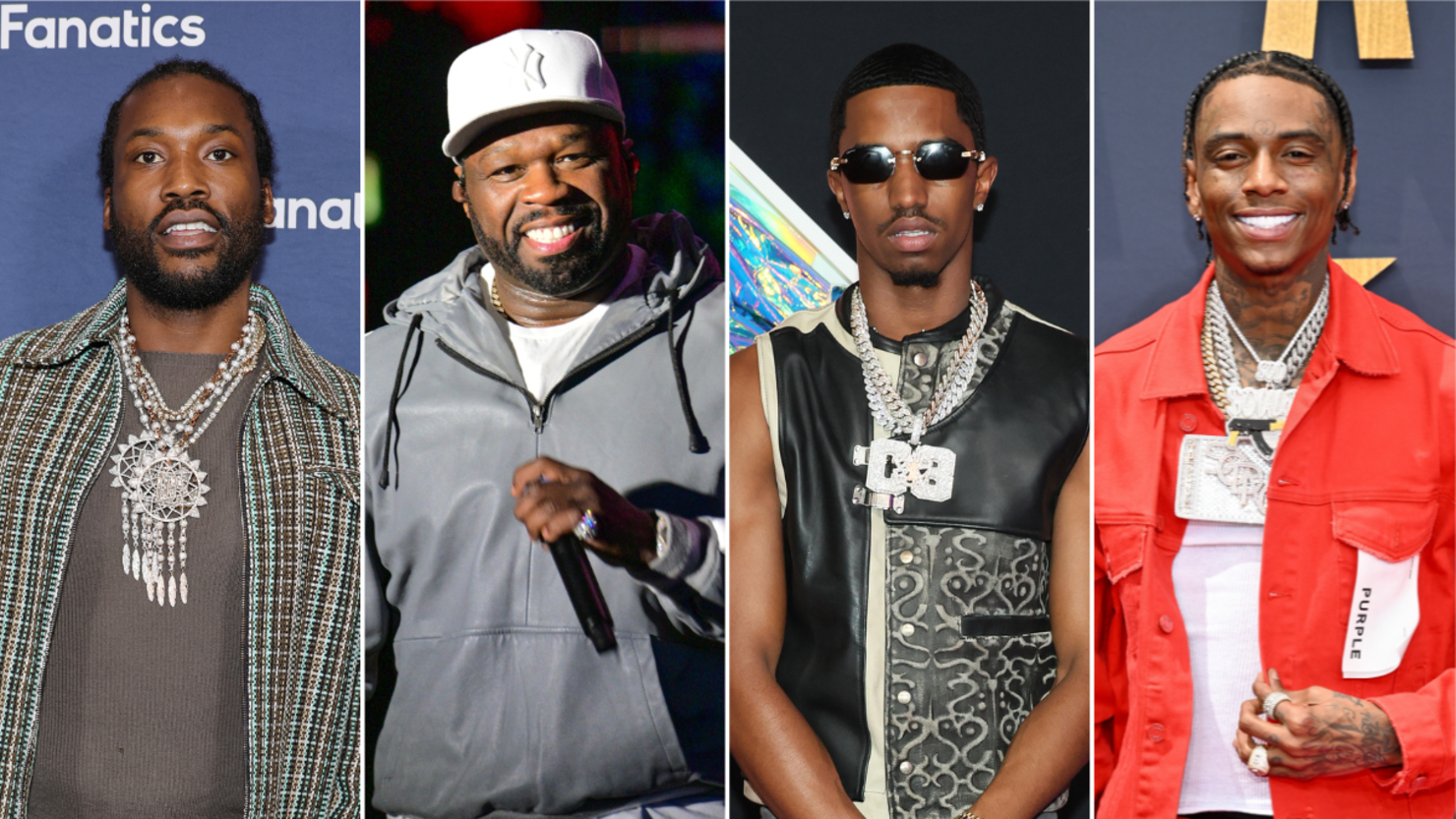 Meek Mill, 50 Cent, King Combs & Soulja Boy