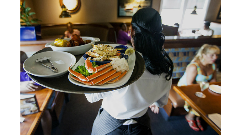 Inside A Red Lobster Restaurant Following Sale To Golden Gate Capital