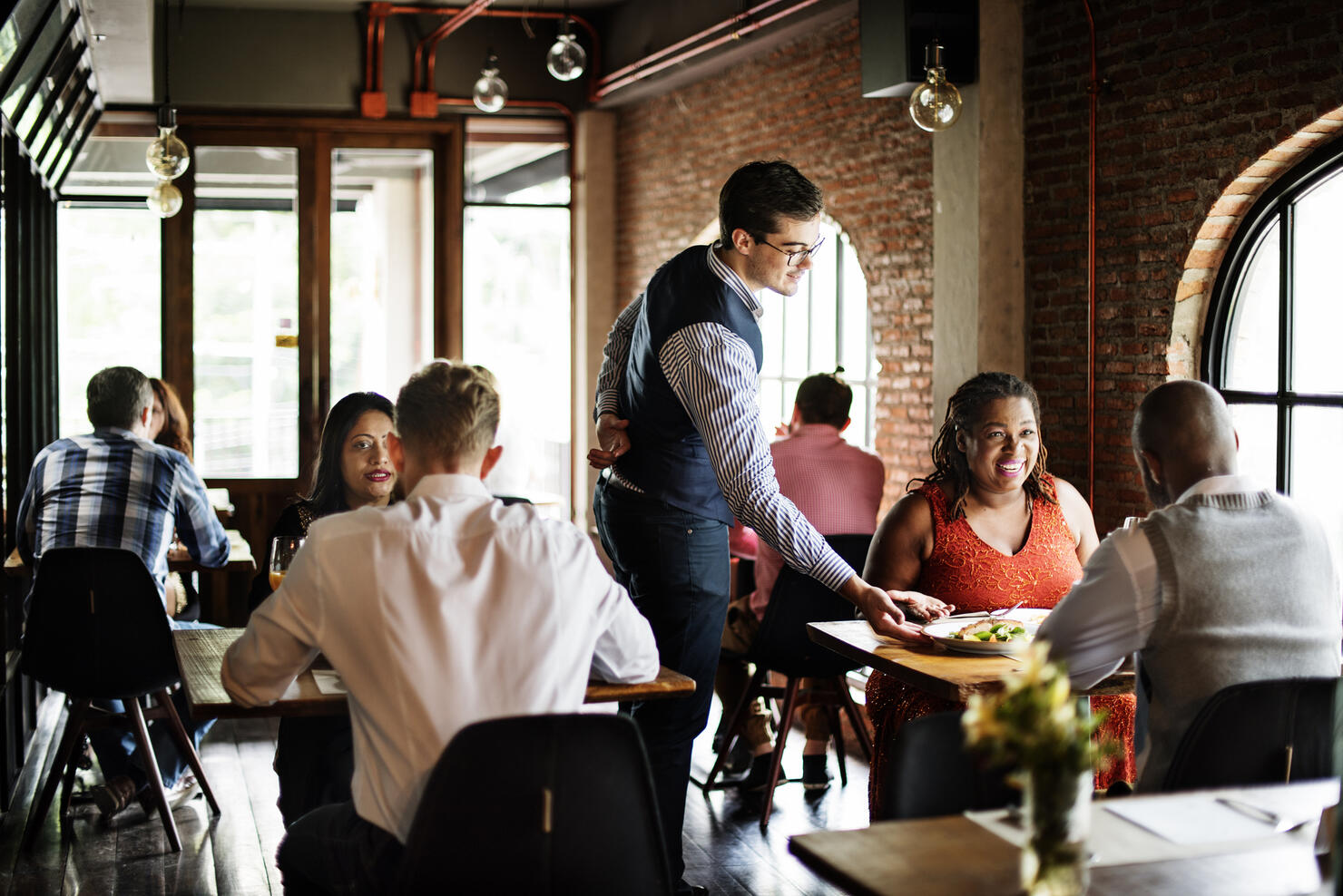 Restaurant Chilling Out Classy Lifestyle Reserved Concept