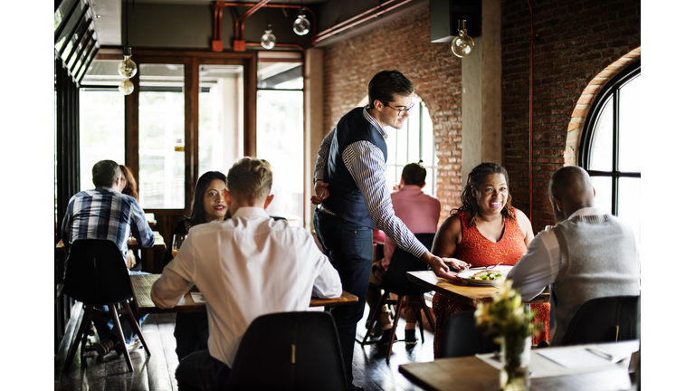 Restaurant Chilling Out Classy Lifestyle Reserved Concept