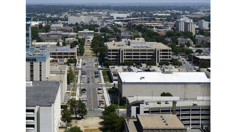 Lincoln, Nebraska Aerial View