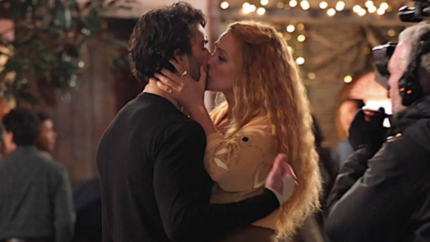 Blake Lively, Justin Baldoni Share Steamy Kiss In 'It Ends With Us' Trailer