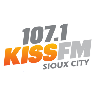 107.1 KISS FM logo