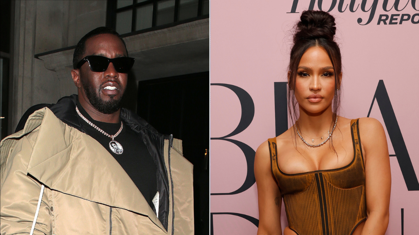 Watch: Diddy Kicks & Drags Cassie In Shocking New Security Footage
