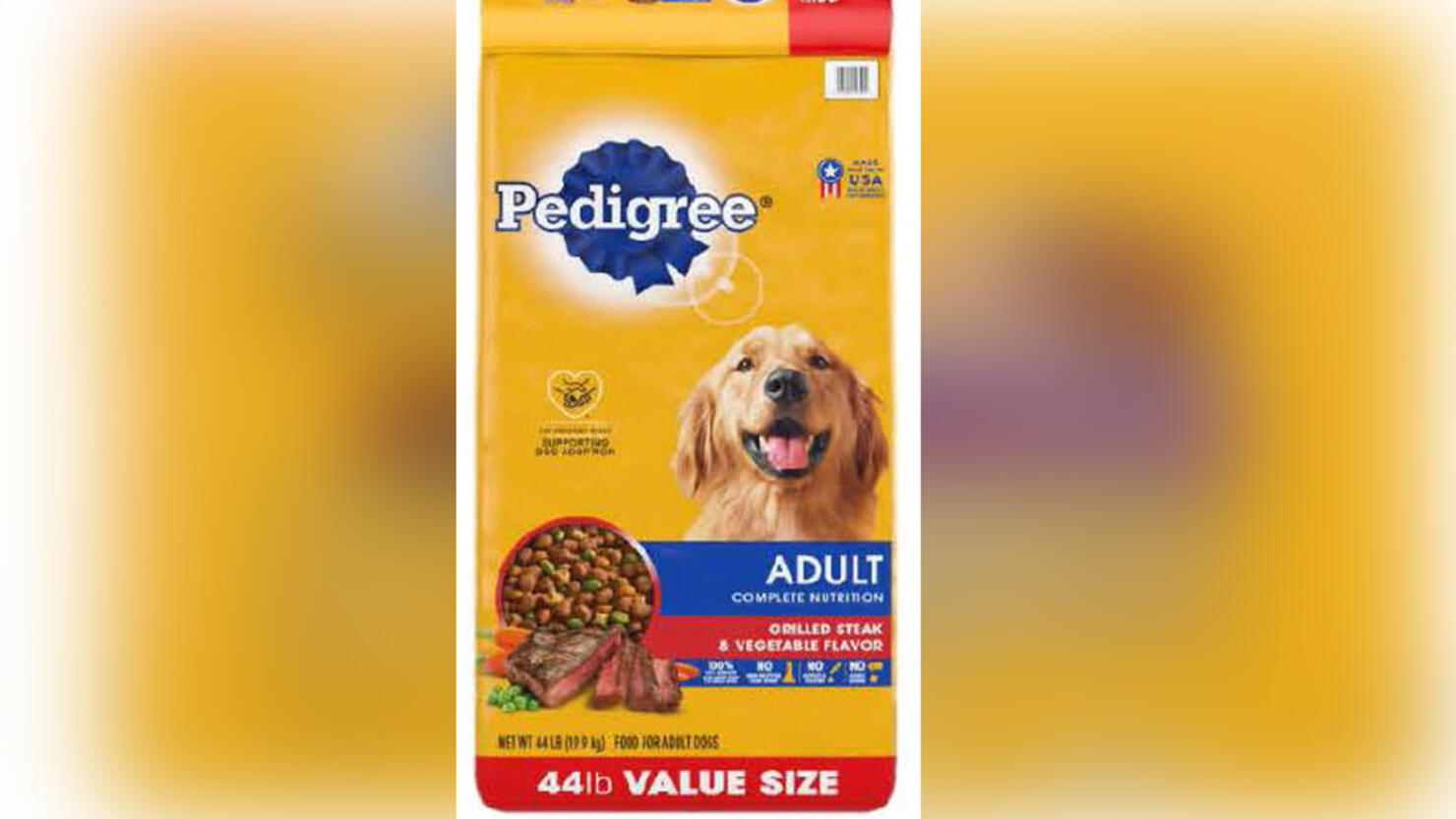 Recalled Pedigree dog food