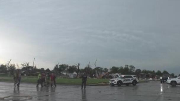 Storms Cause Heavy Damage In Greenfield, Iowa