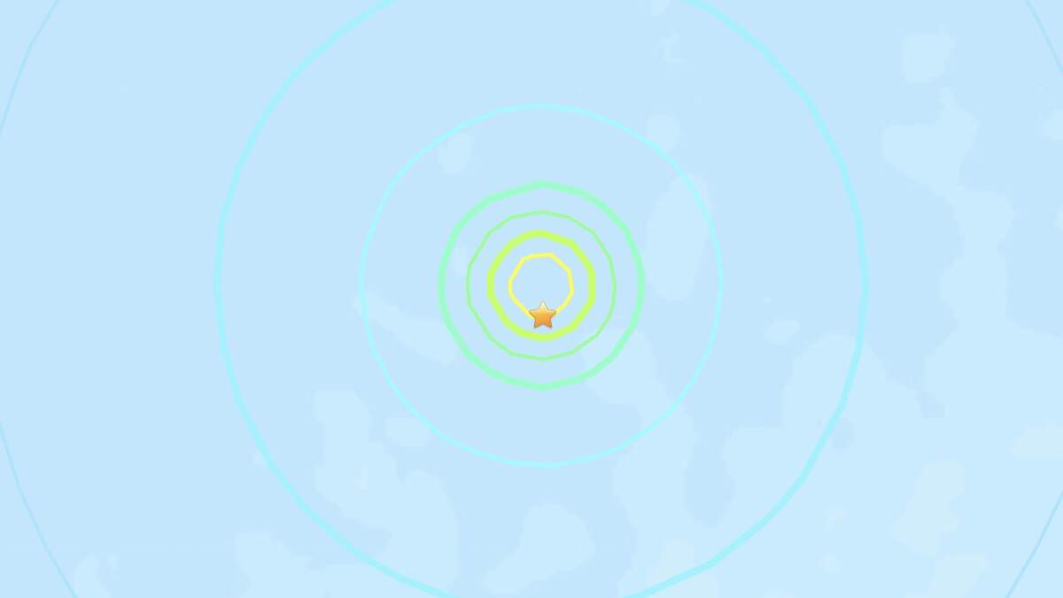 A magnitude 5.6 earthquake was reported  WFLA Radio News