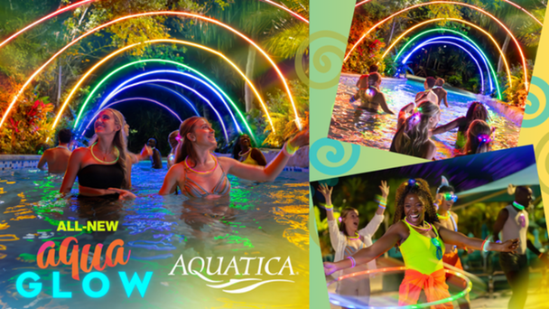 AquaGlow at Aquatica Orlando