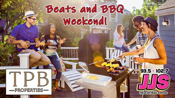 It's a Beats & BBQ Memorial Day Weekend With 93.5/102.7 JJS! Take Us With You Wherever You Go On The FREE iHeartRadio app!