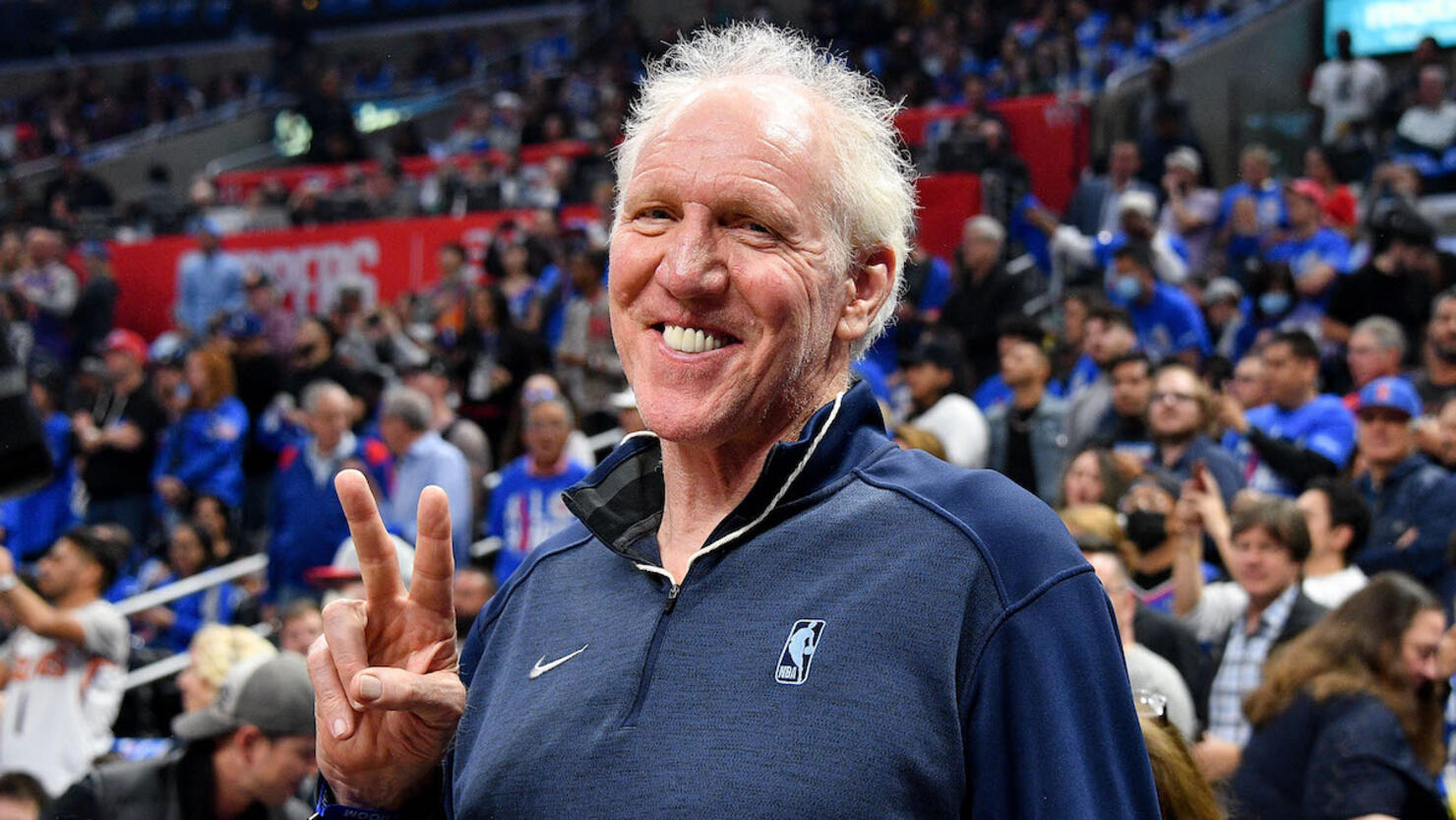 Celebrities At The Los Angeles Clippers Game