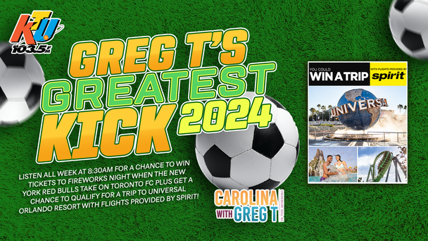 Greg T's Greatest Kick - You Could Win A Trip To Universal Orlando Resort!