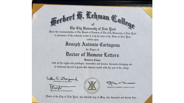 Fat Joe's Doctorate Degree