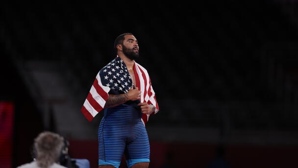 Olympic Gold Medal Wrestler Gable Steveson Signs With NFL Playoff Team