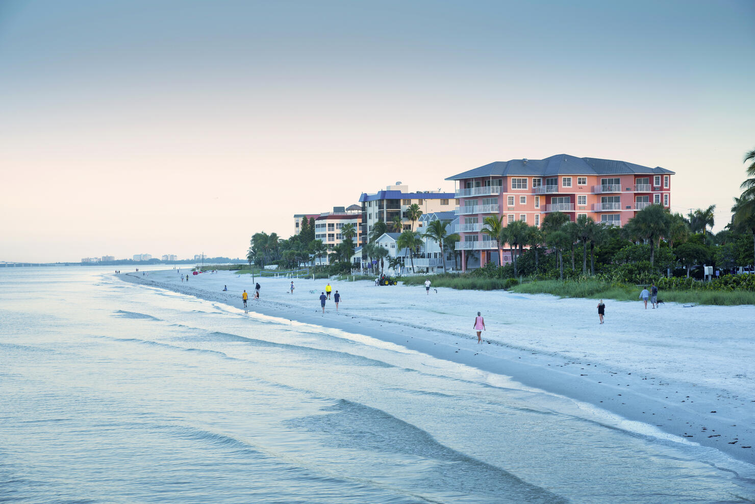 Florida, Fort Myers Beach, Estero Island, Gulf Of Mexico