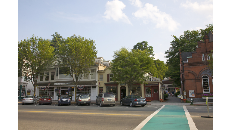 Main Street, Stockbridge, Massachusetts, The Berkshires, U.S.A.