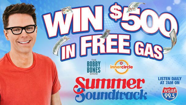 Each Weekday in June, WGAR is Giving Away $500 in FREE Gas from Circle K!  Listen at 7am for the Song of the Day!