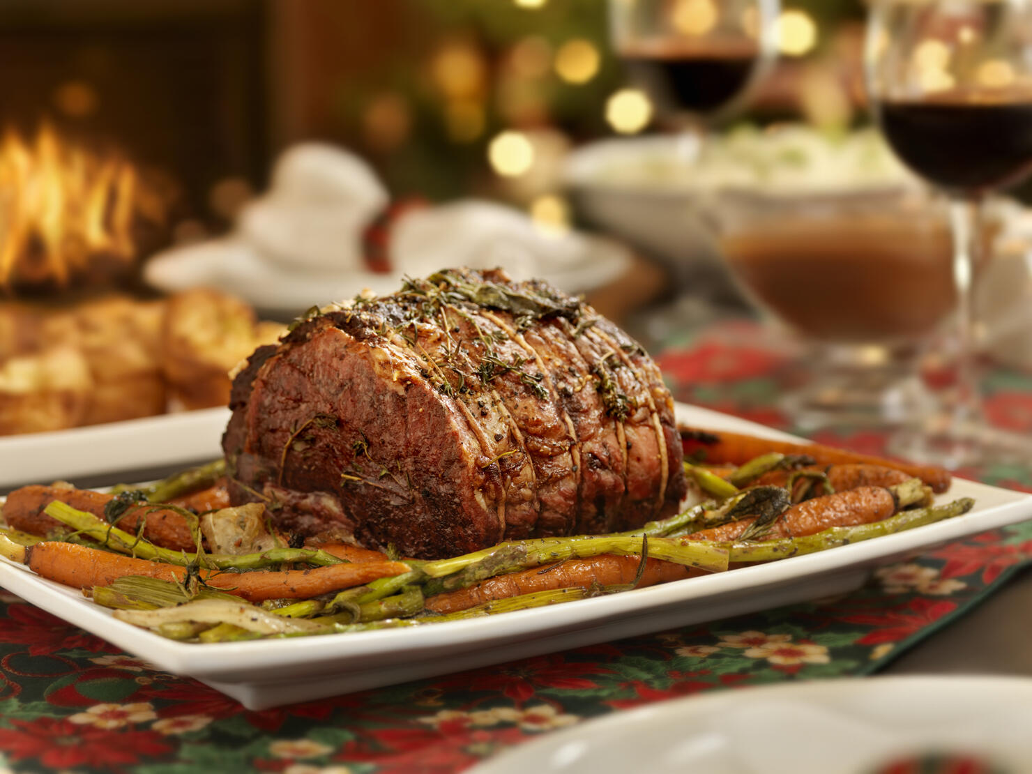 Christmas Roast Beef Dinner