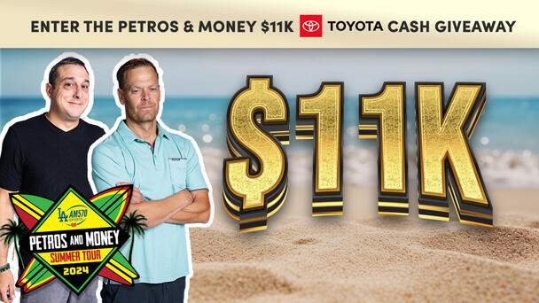 Enter The Petros & Money $11k Toyota Cash Giveaway!