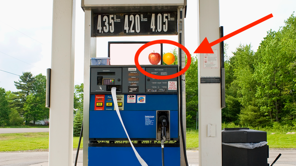 If You See An Apple And An Orange On A Gas Pump, Don't Touch Them